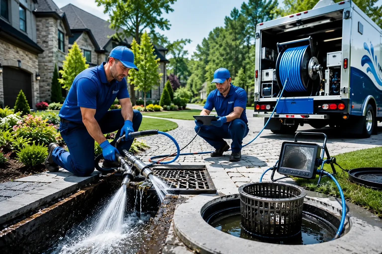 Local outdoor drain cleaning professionals in Grenada, MS